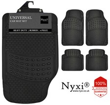 Nyxi 4 Pcs Car Mats Rubber