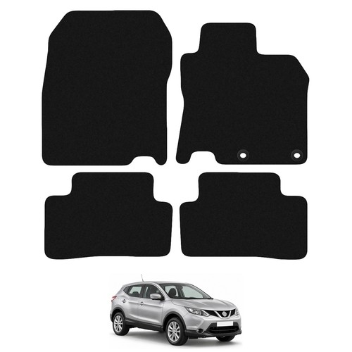 Tailored black car floor - tailored,